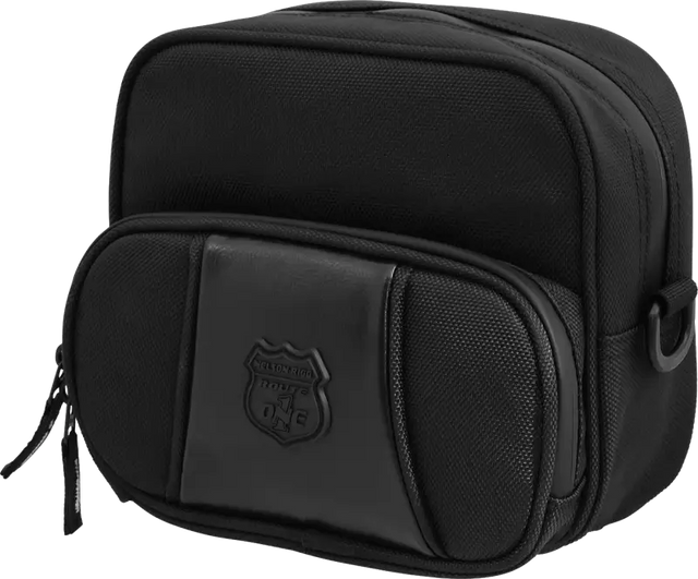 Route 1 Hwy Handlebar Bag 7l Black - NELSON-RIGG
