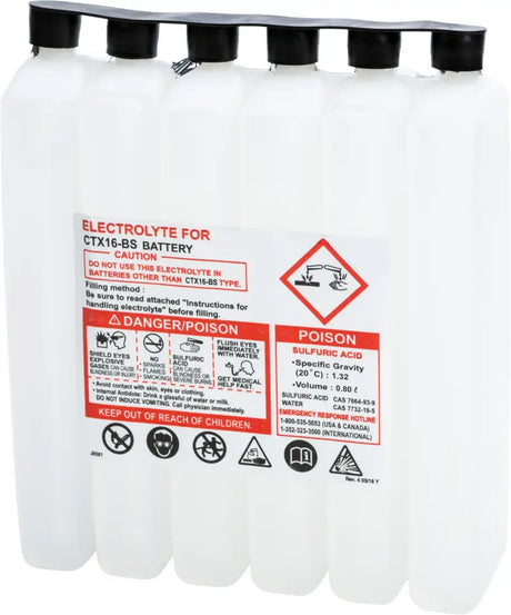 800CC CTX Sealed Battery Electrolyte Pack 798cc