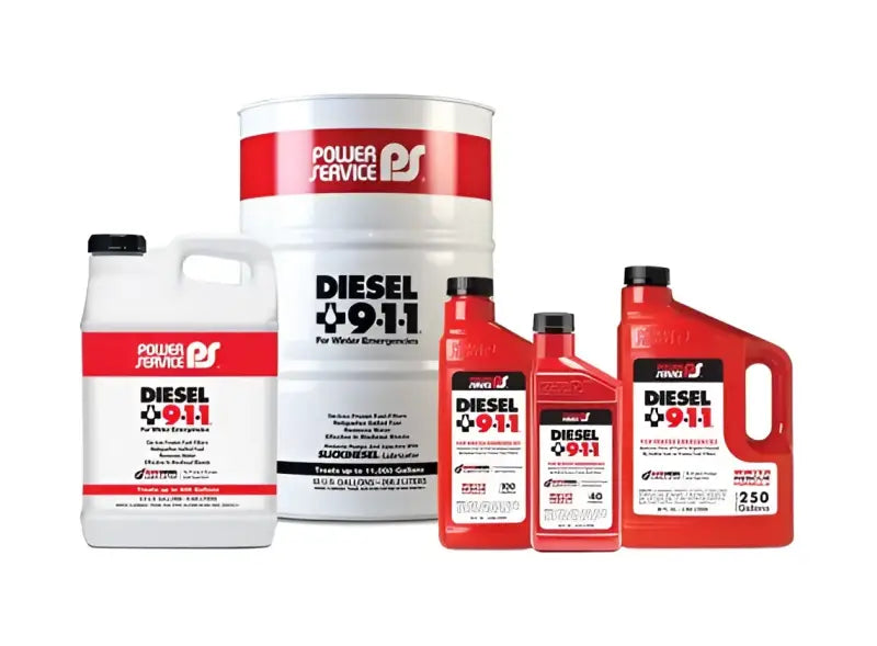 8064 Powerservice Diesel 911 64 Oz - Fuel Anti-Gel