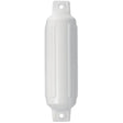 83-408-891 Polyform 5.5' X 19' Twin Eye Fender by Shopify, white fender with twin eye design for boat protection.