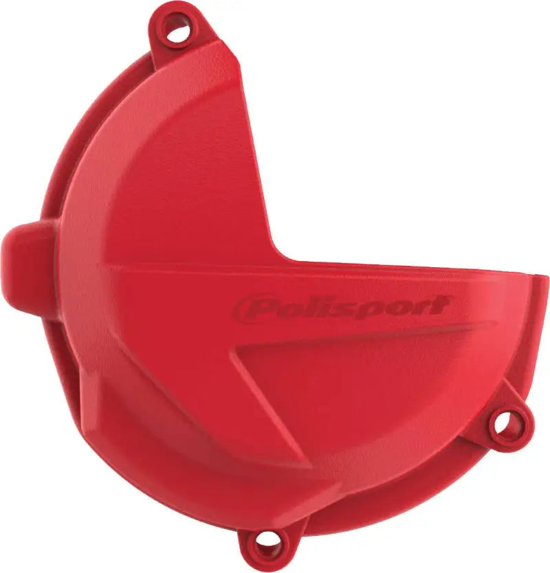 POLISPORT 8465800002 Clutch Cover Protector Red