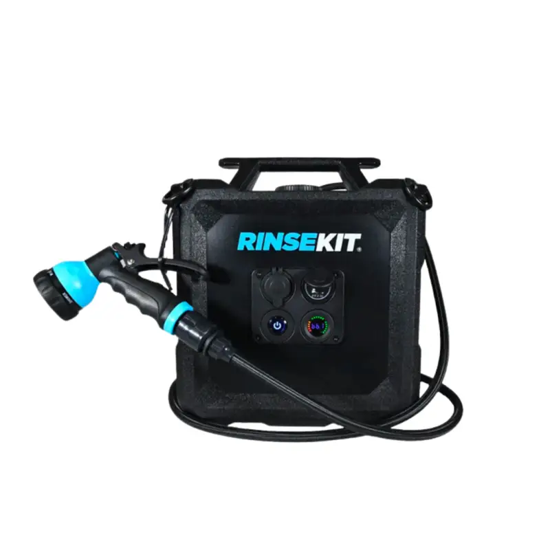 857007006357 RinseKit Cube Electric Portable Shower - Camp