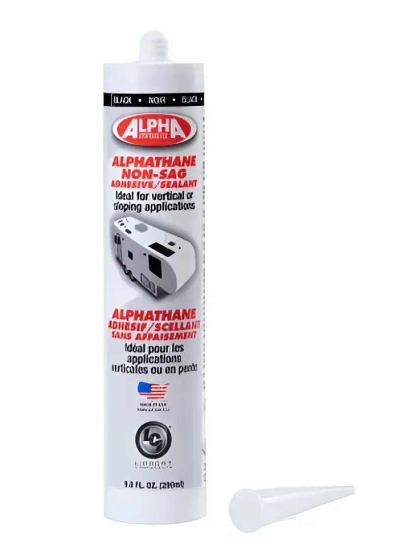 862163 Lippert Comp 5160 Black Alphathane Non-Sag Sm Tb - Caulk Sealant