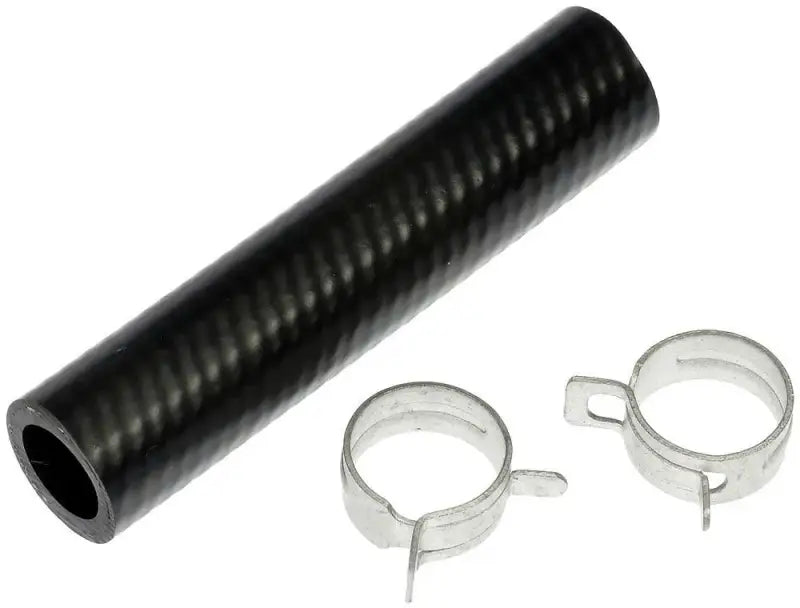 Black rubber Dorman Hose with metal clamps made from high-quality materials for superior performance