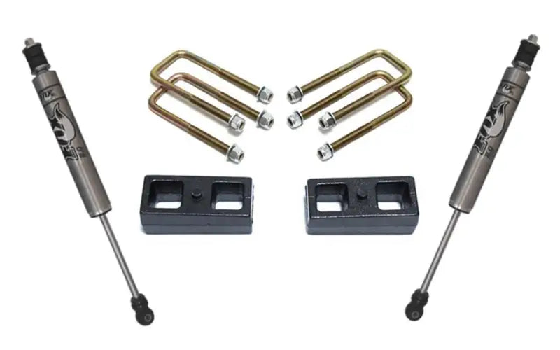 906820F Maxtrac 2' Blocks U-Bolts Fox Shocks