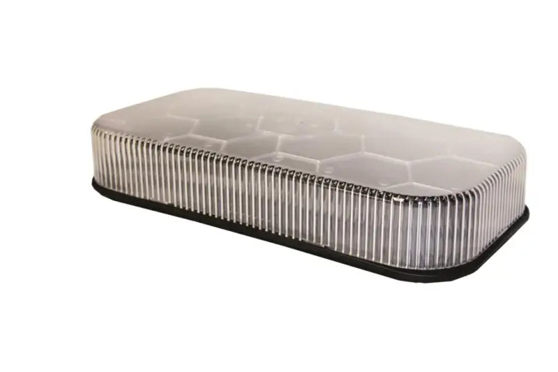 Rectangular clear plastic container for Star Warning Pcamber and Warning Pcamber LEDs