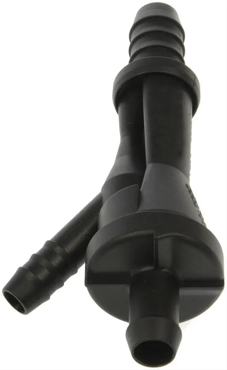 Black plastic vacuum check valve for Dorman Combi Valve and Dorman Combi systems