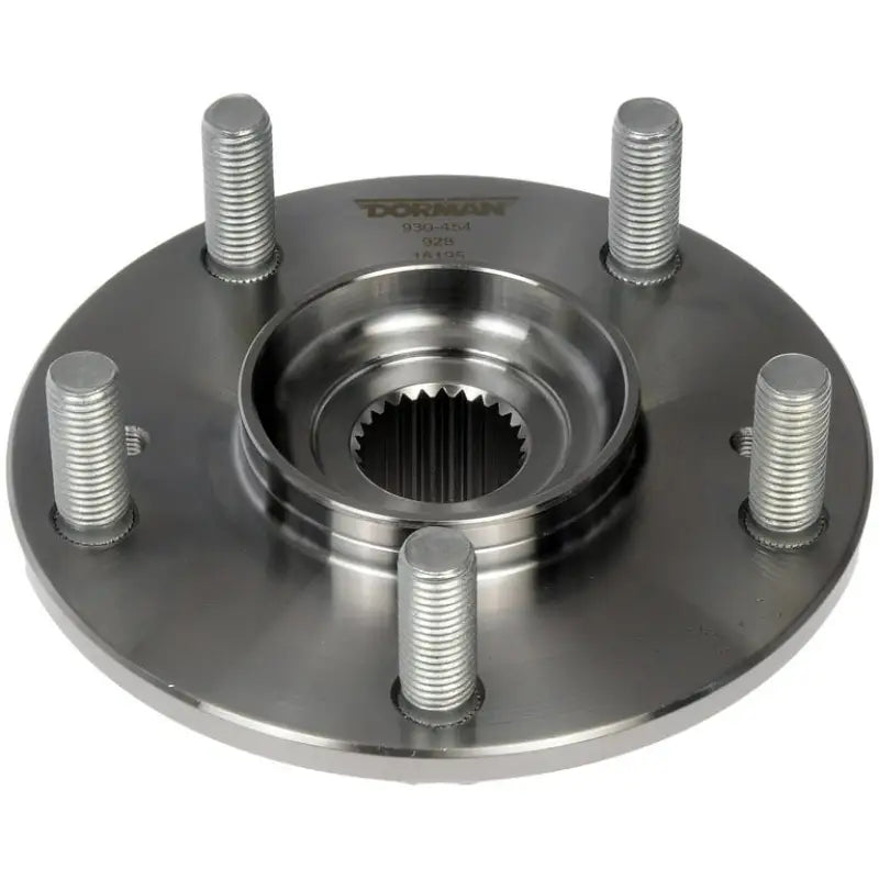 Shiny metal wheel hub assembly for Dorman Wheel Hub 930-454 replacement part