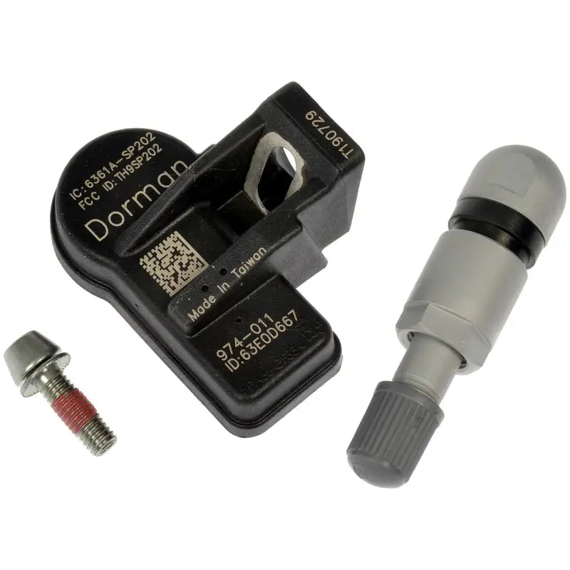 Dorman Direct-Fit Sensor with Valve Stem and Screw for Tire Pressure Monitoring