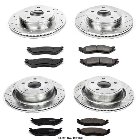 K2166 Powerstop 1-Click Brake Kit