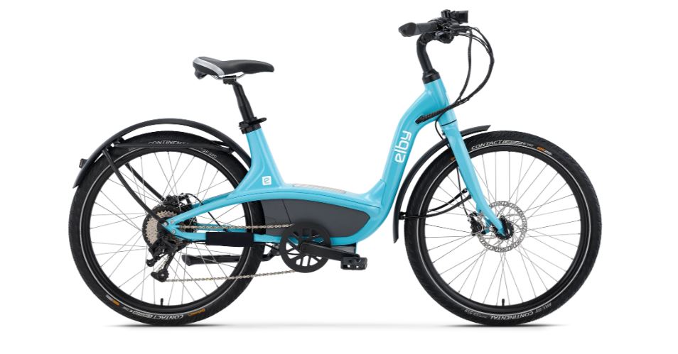 E03C3G9B90A Elby Bikes Malibu Blue S2- 9 Speed Dealer Pkg