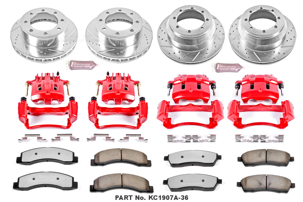KC1907A-36 Powerstop Z36 1-Click Kit W/Caliper