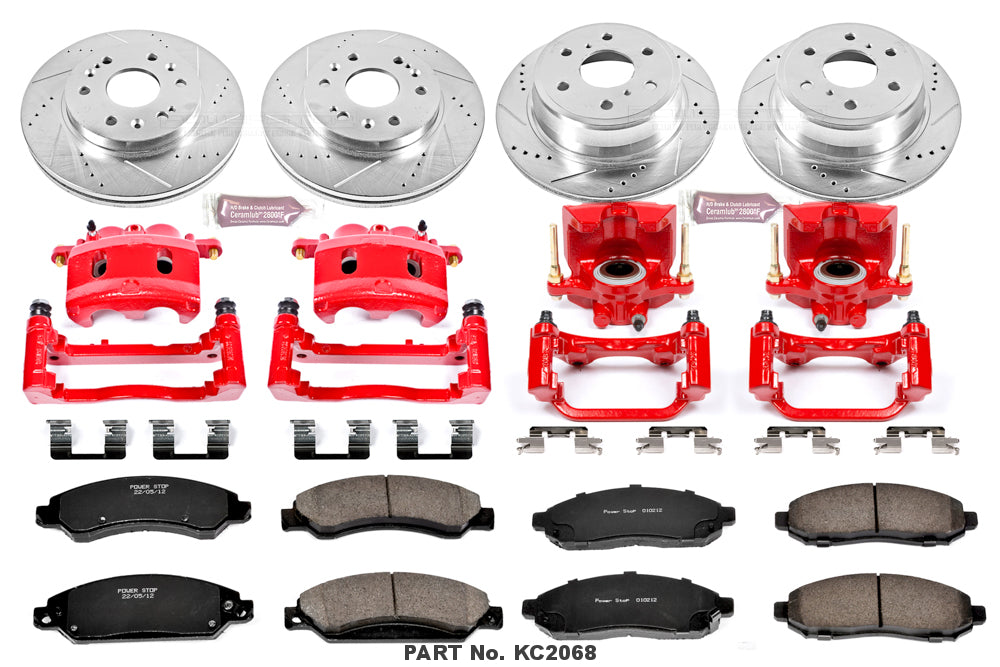 KC2068 Powerstop 1 Click Kit W/Calipers