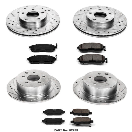 K2283 Powerstop 1-Click Brake Kit