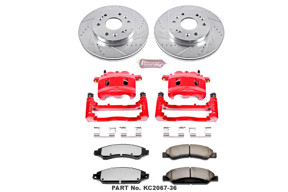 KC2067-36 Powerstop 1 Click Kit W/Calipers