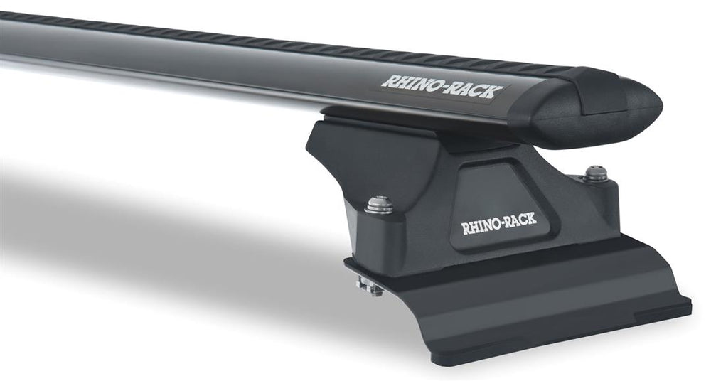 JA2556 Rhino Rack Vortex Rltp Black 2 Bar Roof Rack