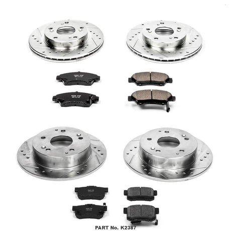 K2387 Powerstop 1-Click Brake Kit