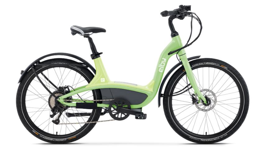 E03C8G9B90A Elby Bikes Pistachio S2- 9 Speed Dealer Pkg
