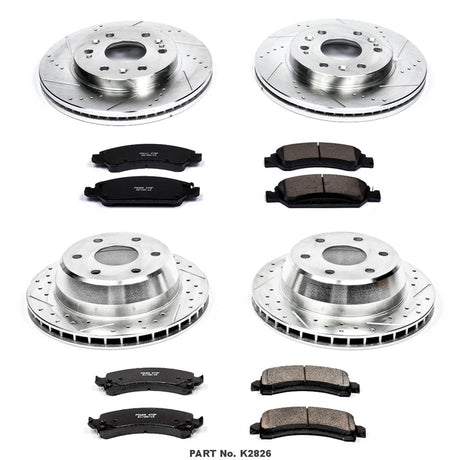 K2826 Powerstop 1-Click Brake Kit