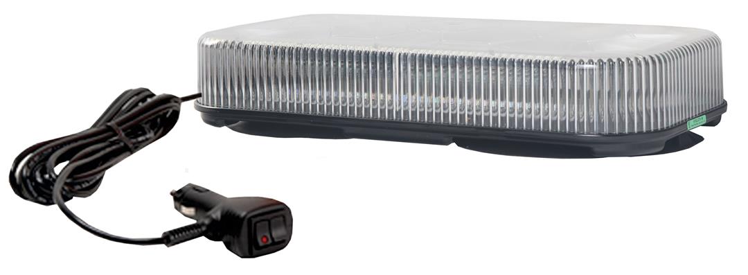9100LEDV-YY-C Star Warning Pcamber Leds & Clear Dome Contour M