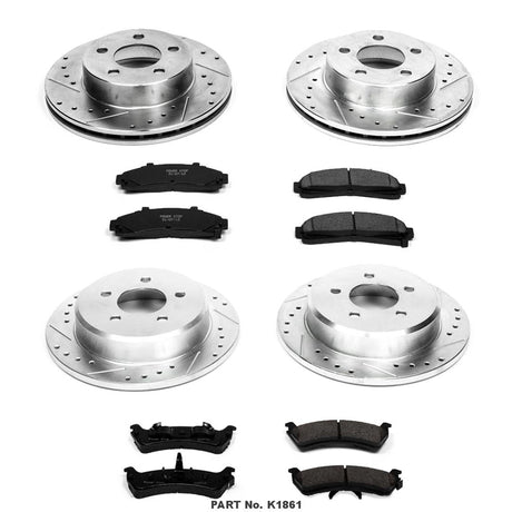 K1861 Powerstop 1-Click Brake Kit