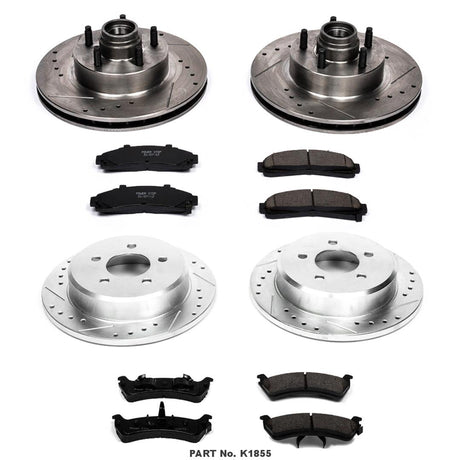 K1855 Powerstop 1-Click Brake Kit