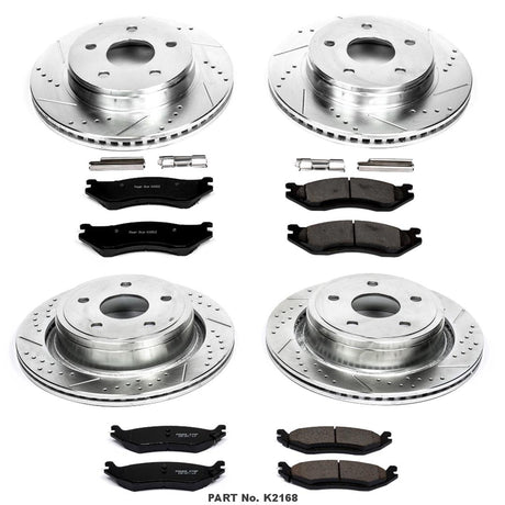 K2168 Powerstop 1-Click Brake Kit