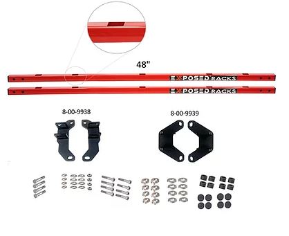 Exposed Rack 8-00-7704-RD Roof Rack Kit