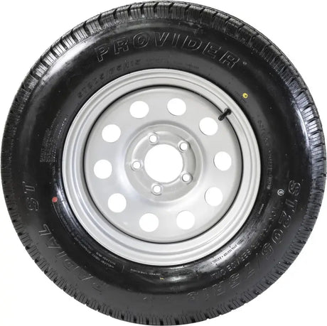 A15R45SMM Taskmaster St205/75R15 6 Ply Provider On 15X5 - Tire/ Wheel Assembly