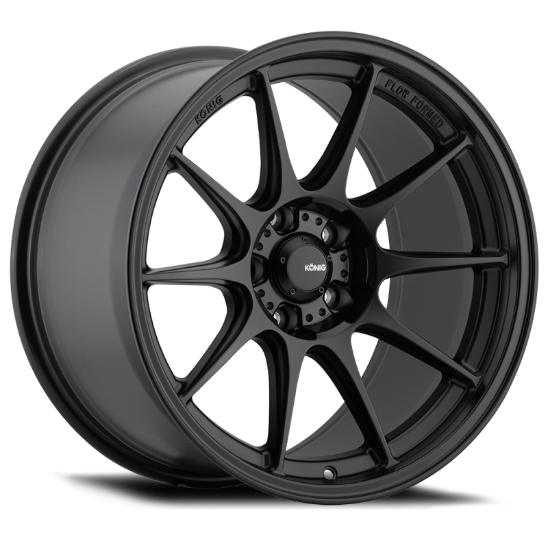 Konig Dekagram 17x9 5x114.3 ET40 Semi-Matte Black - DK97514405