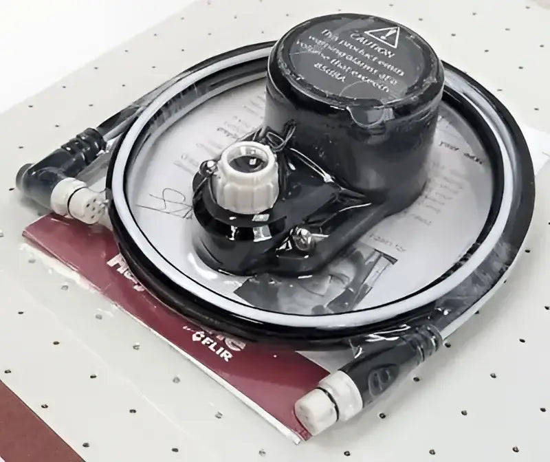 Black alarm device with cable for Raymarine A80614 Seatalk-Ng Auxiliary Alarm