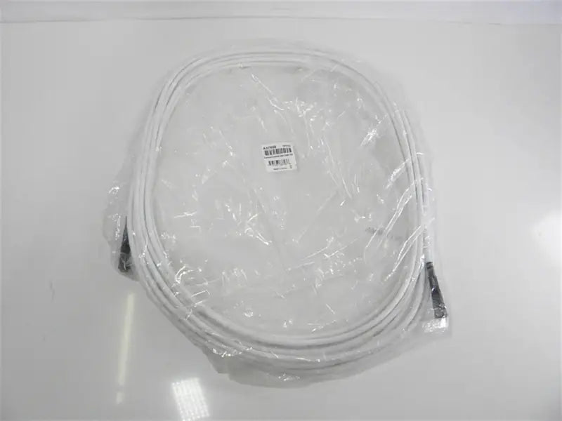 Coiled white Raymarine Cyclone Radar Data Cable 15M in plastic packaging
