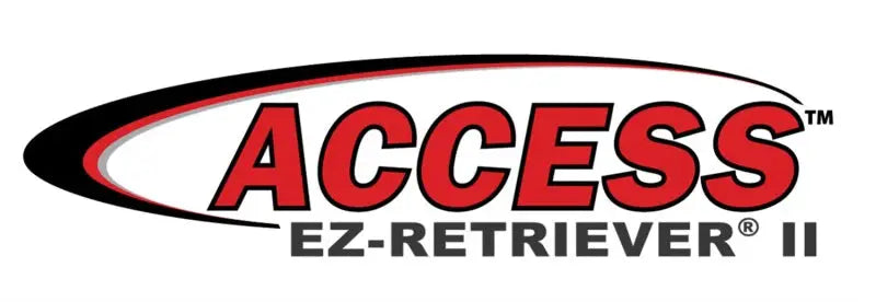 ACCESS EZ-RETRIEVER II logo on Access Accessories cargo reaching tool for truck bed pickup