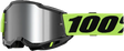 Accuri 2 Goggle Neon Yellow Mirror Silver Lens - Powersports