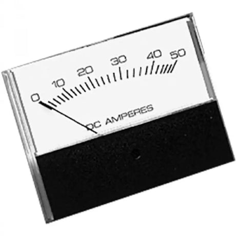 DC Amperes meter on Newmar analog AC voltmeter 0-150V for accurate readings