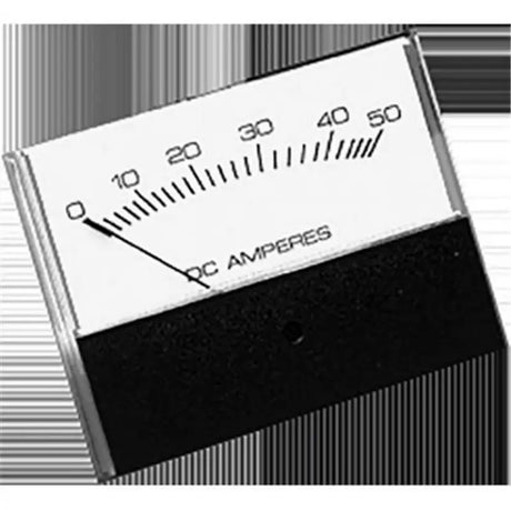 DC Amperes meter on Newmar analog AC voltmeter 0-150V for precise readings