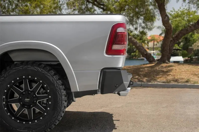 Silver rear bumper for Addictive Desert Designs Hammer Stealth Fighter Ram 1500
