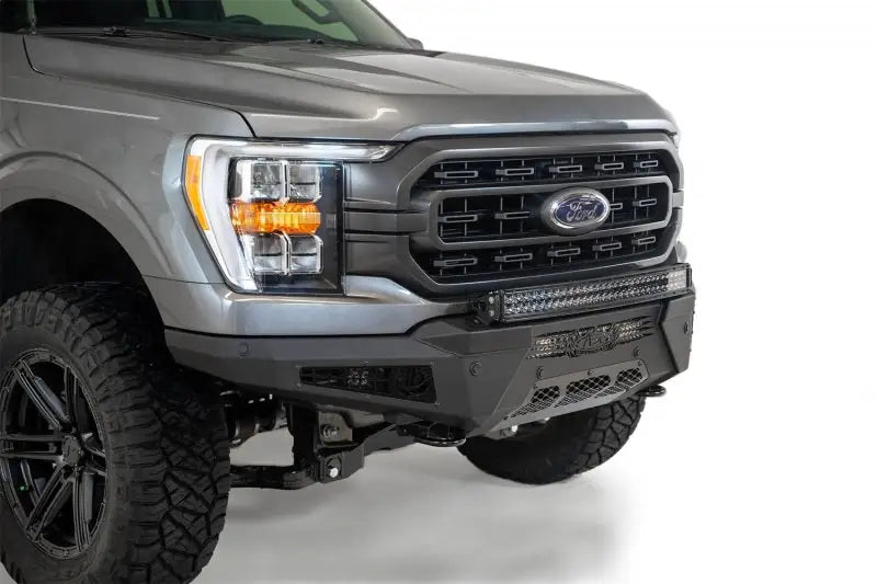 Addictive Desert Designs 2021 Ford F-150 HoneyBadger Front Bumper w/ Top Hoop - Truck & Automotive