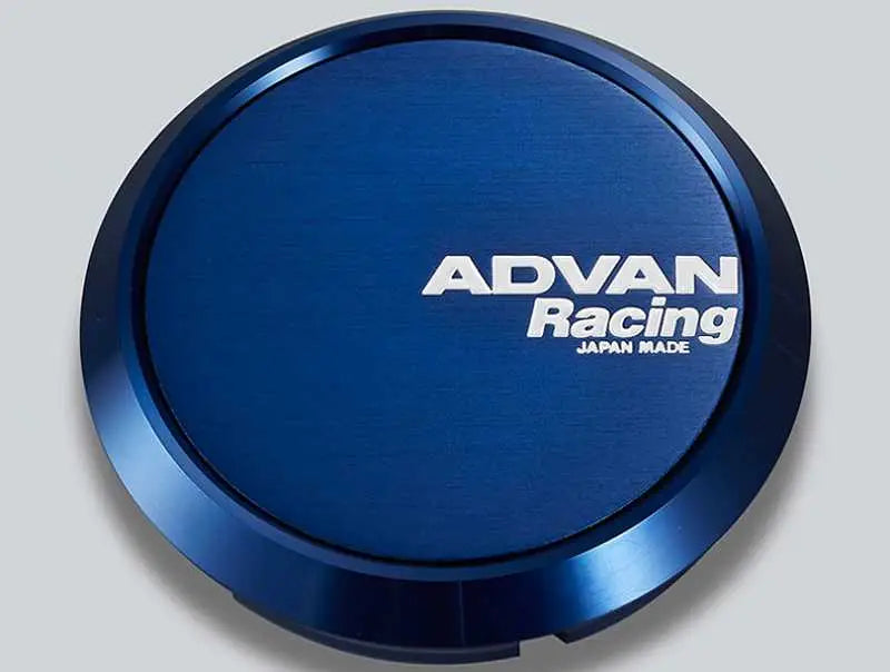 Advan Advan 73mm Flat Centercap - Blue Anodized