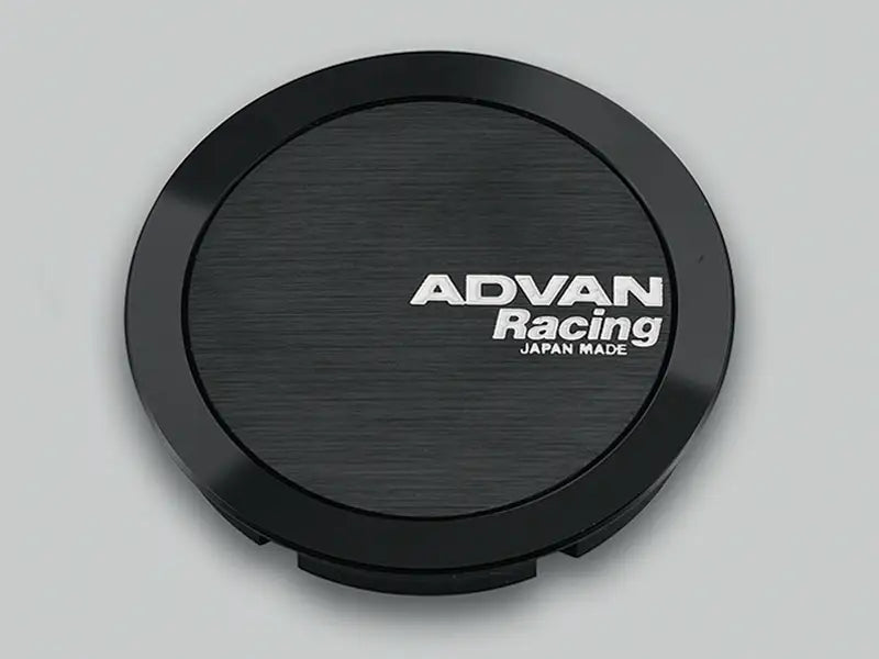 Advan Yokohama Racing Full Flat 63mm Centercap - Black - Truck & Automotive