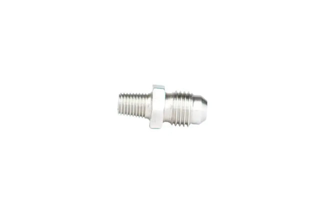 Silver-colored threaded boost fitting for flare SS vacuum and 16in NPT connections