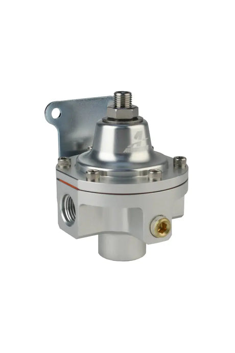 Silver Aeromotive carbureted bypass regulator for optimal fuel pressure control