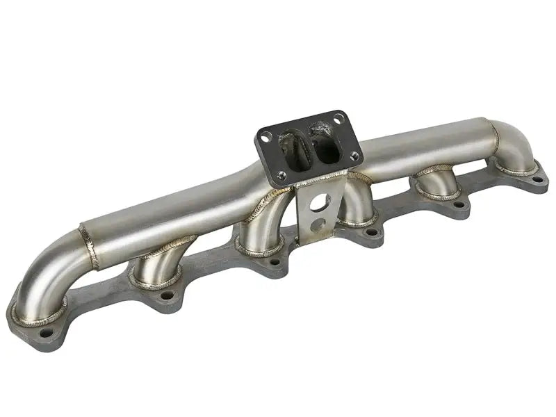 aFe Twisted Steel Header Turbo Manifold (T3) 98.5-02 Dodge Diesel Trucks L6 5.9L (td) - Truck & Automotive