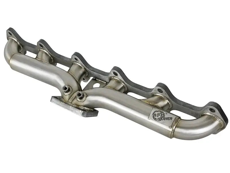 aFe Twisted Steel Header Turbo Manifold (T3) 98.5-02 Dodge Diesel Trucks L6 5.9L (td) - Truck & Automotive