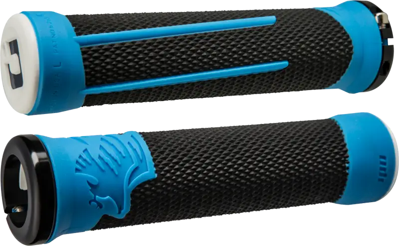 Ag 2 Mtb/Bmx Grips Black/Blue W/Blue