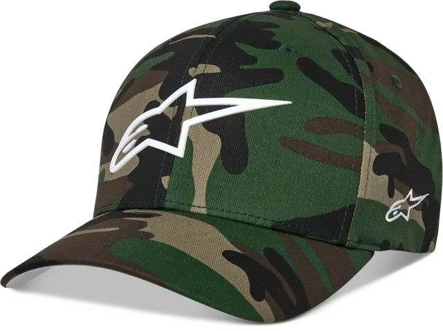 Ageless Multi Hat Green Camo Sm/Md - ALPINESTARS