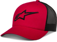 Ageless Trucker Hat Red/Black - ALPINESTARS