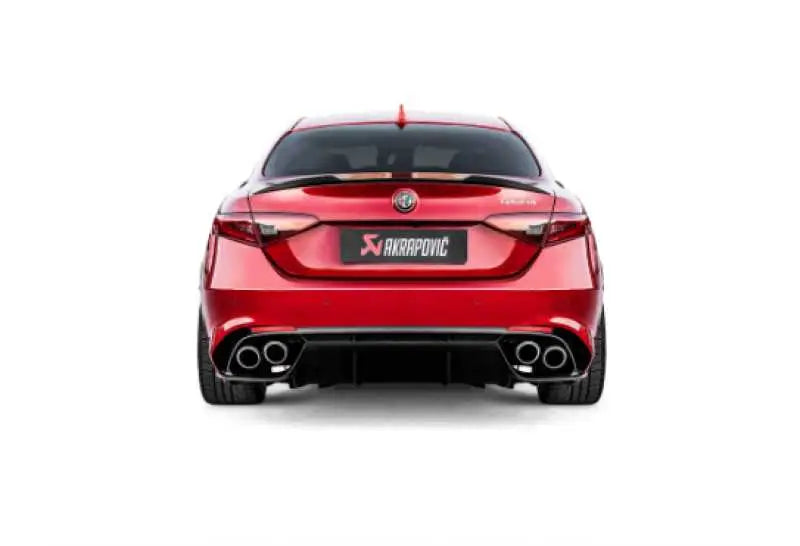 Akrapovic Akrapovic 17-19 Alfa Romeo Giulia Quadrifoglio Evolution Line Cat Back (Titanium)