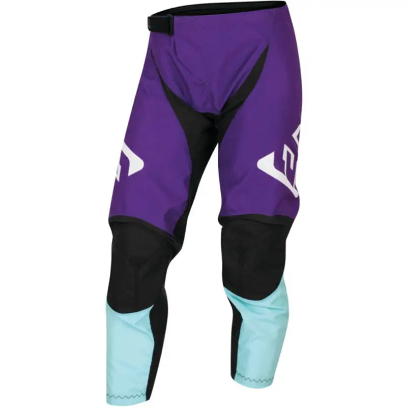 Answer 22 Syncron Prism Pant Purple/Seafoam Womens Size - 10 - 446826 - Misc Powersports