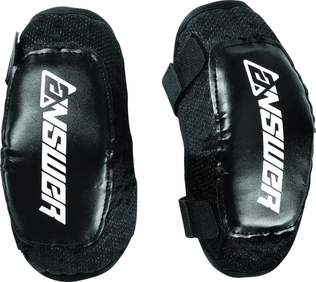 Answer Peewee Elbow Guard Black - Small/Medium - Answer